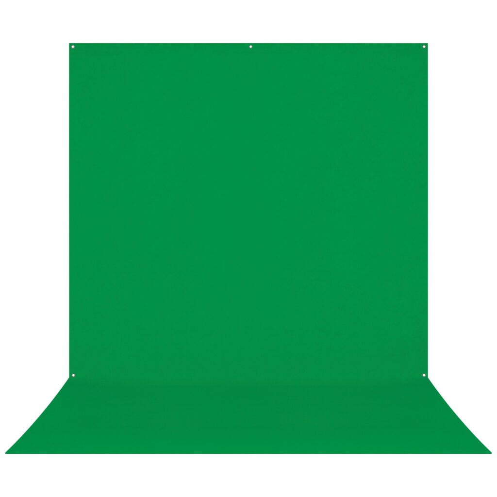 1656511550_564 Westcott X Drop Pro Wrinkle-Resistant Backdrop - Chroma Key Green Screen Sweep (2,4 x 4 m) tarjoaa saumattoman vihreän pinnan taustasta lattiaan, ihanteellinen chroma key -valokuvaukseen ja videotuotantoon.