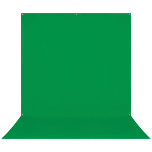 1656511550_564 Westcott X Drop Pro Wrinkle-Resistant Backdrop - Chroma Key Green Screen Sweep (2,4 x 4 m) tarjoaa saumattoman vihreän pinnan taustasta lattiaan, ihanteellinen chroma key -valokuvaukseen ja videotuotantoon.