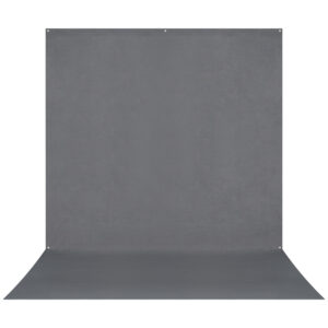 1656511572_238 Westcott X Drop Pro Wrinkle-Resistant Backdrop in Neutral Gray Sweep (2,4 x 4 m) on tavallinen, saumaton tausta, jossa on hienovarainen lattiakaari, ihanteellinen valokuvaukseen tai videokuvaukseen.