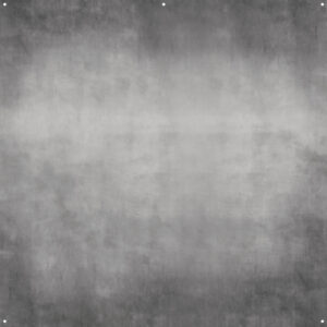 1656511756_340 Westcott X Drop Pro Stoffen Achtergrond - Vintage Grey by Glyn Dewis (244 x 244 cm) on kuvioitu harmaalla, pilvisen mottimaisella ulkoasulla, jossa on neljä pientä valkoista kulmareikää, jotka tuovat mieleen sään vaikutuksesta syntyneen kankaan tyylin.