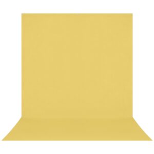 1674031953_916 Westcott X Drop Pro Wrinkle-Resistant Backdrop kanarinkeltaisessa Sweepissä (2,4 x 4 m) on sileä, saumaton pinta, joka ulottuu seinästä lattiaan ja on ihanteellinen valokuvaukseen tai videokuvaukseen.