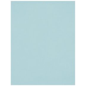 1674047548_609 The Westcott X Drop Wrinkle-Resistant Backdrop in pastel blue (1.5 x 2.1 m) is rectangular with four corner vents and a central top vent, shown against a white background.
