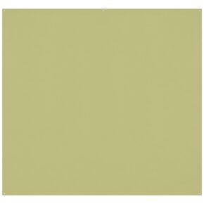 1674117374_825 On a white background, the moss green Westcott X Drop Pro Wrinkle-Resistant backing fabric (2.4 x 2.4 m) has a light olive green rectangular surface with four corner holes.