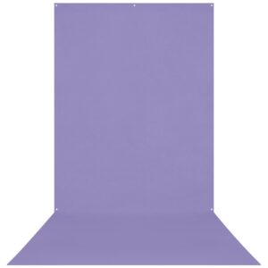 Westcott X Drop Wrinkle Resistant Backdrop - Light Purple Sweep (152 x 366 cm) tarjoaa saumattoman siirtymän pystysuorasta vaakasuoraan, jotta taustan ja lattian pinta on kuvissasi tasainen.