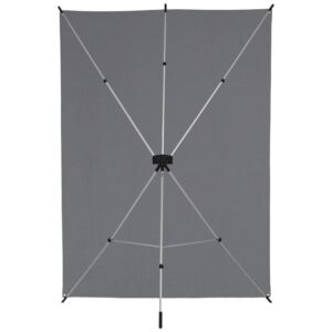 1674565154_184 Westcott X Drop Wrinkle-Resistant Backdrop Kit Grey (1,5 x 2,1 m)