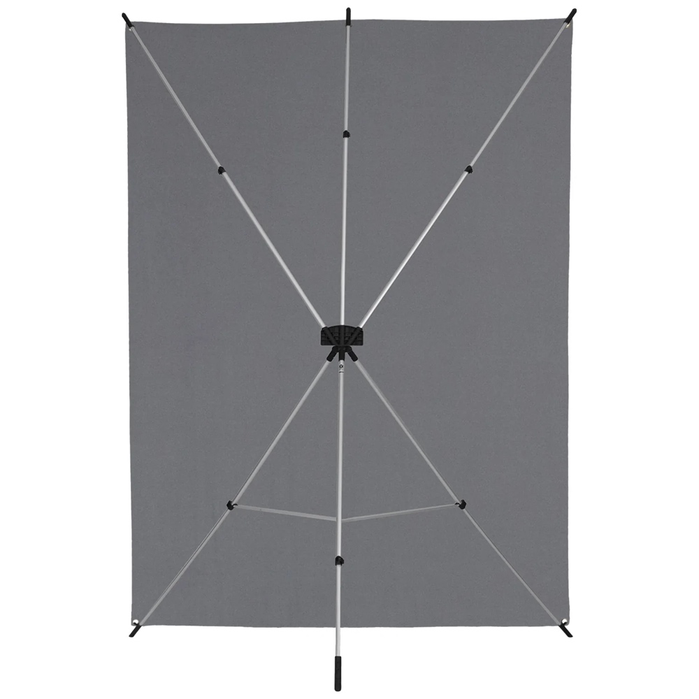 1674565154_184 Westcott X Drop Wrinkle-Resistant Backdrop Kit Grey (1,5 x 2,1 m)
