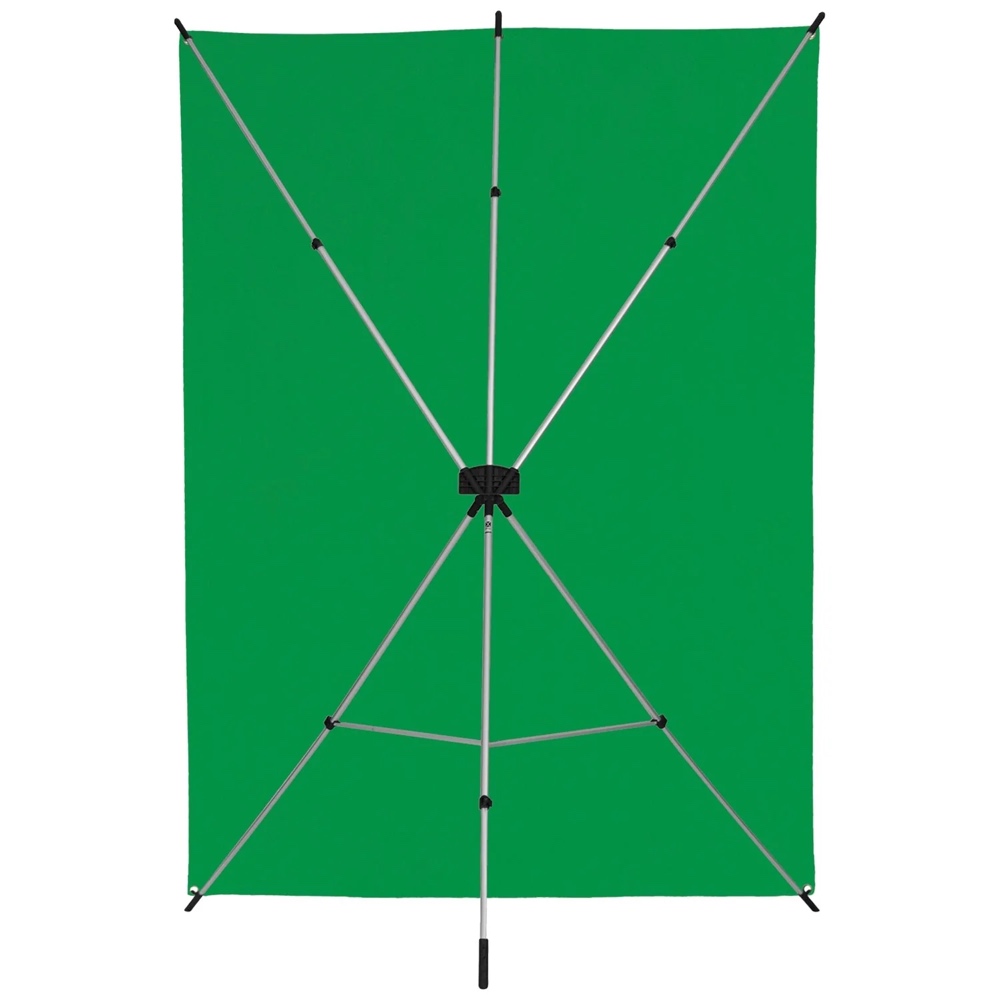 Westcott X Drop Wrinkle Resistant Backdrop Kit - Green Screen Sweep (1,5m x 3,7m)