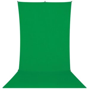 Westcott X Drop Wrinkle Resistant Backdrop Kit - Green Screen Sweep (1,5m x 3,7m)