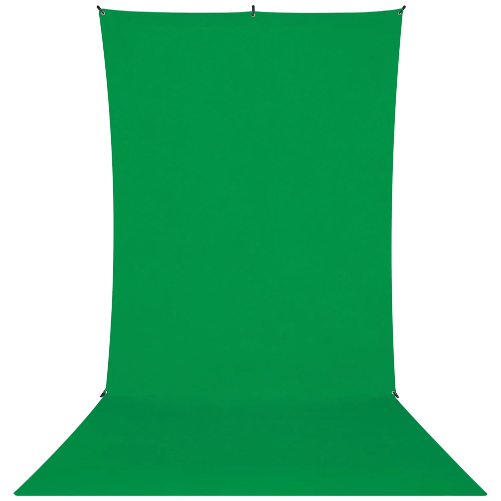 Westcott X Drop Wrinkle Resistant Backdrop Kit - Green Screen Sweep (1,5m x 3,7m)