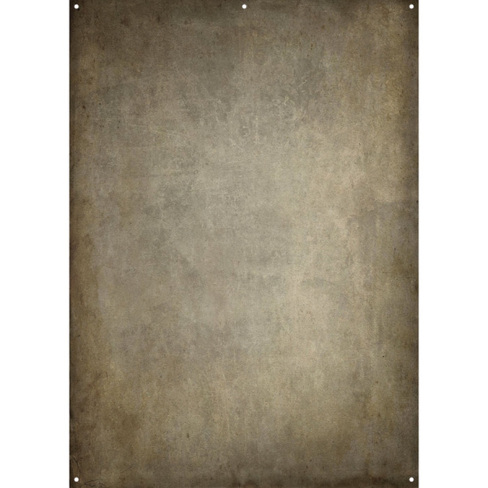 Joel Grimesin Westcott X Drop Stoffen Achtergrond - Pergamenttipaperi (152 x 213 cm) -mallissa on vanhentuneita yksityiskohtia, hienovaraisia tahroja ja neljä pientä kulmareikää, jotka luovat vintagea ja maalaismaista ilmettä.