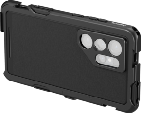 800q-01_133096 The SMALLRIG 5254 Mobile Video Cage Kit for Samsung S25 Ultra is a durable black case with textured back, reinforced corners and precise cutouts for camera lenses, flash and port - durable protection and full functionality.