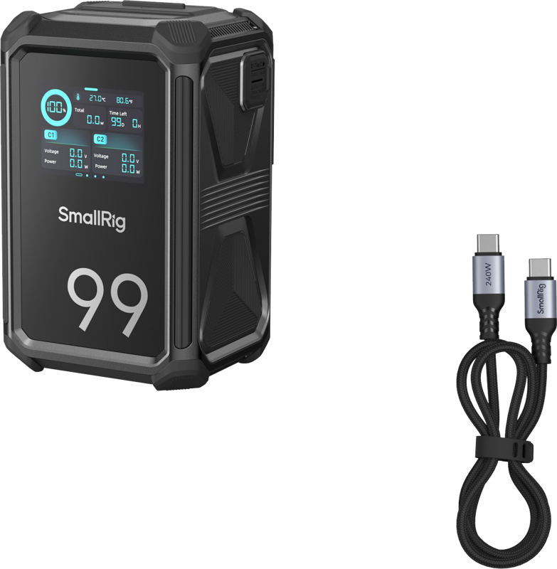 800q-02_133049 SmallRig 4984 X-Touch Smart Triple-Proof V-Mount Battery X99