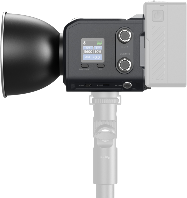 Lampe Vidéo LED SmallRig RC 100C RGBWW 100W - Portable, Contrôle App, 2700-10000K, CRI 96+, 11000lux - Éclairage Studio, Streaming, Photo
