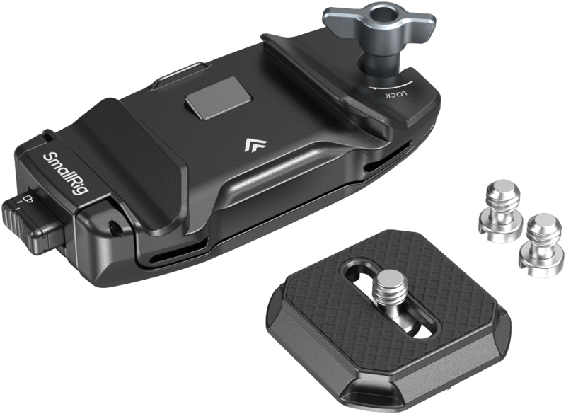 SmallRig 5053 Camera Clip Kit - Camera clip and quick release plate