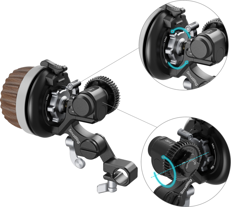 800q-03_131253 SmallRig 5163 Modular Follow Focus F60