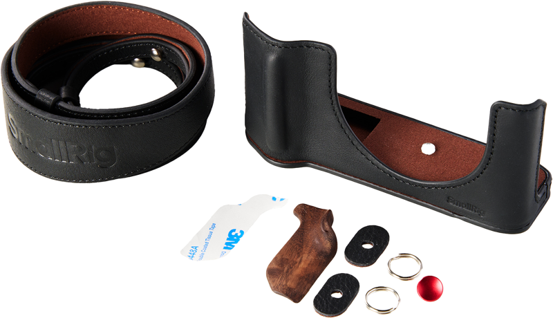 800q-03_132782 SmallRig 5267 Leather Case Kit for FUJIFILM GFX100RF Black