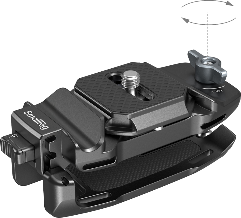 SmallRig 5053 Camera Clip Kit - Camera clip and quick release plate