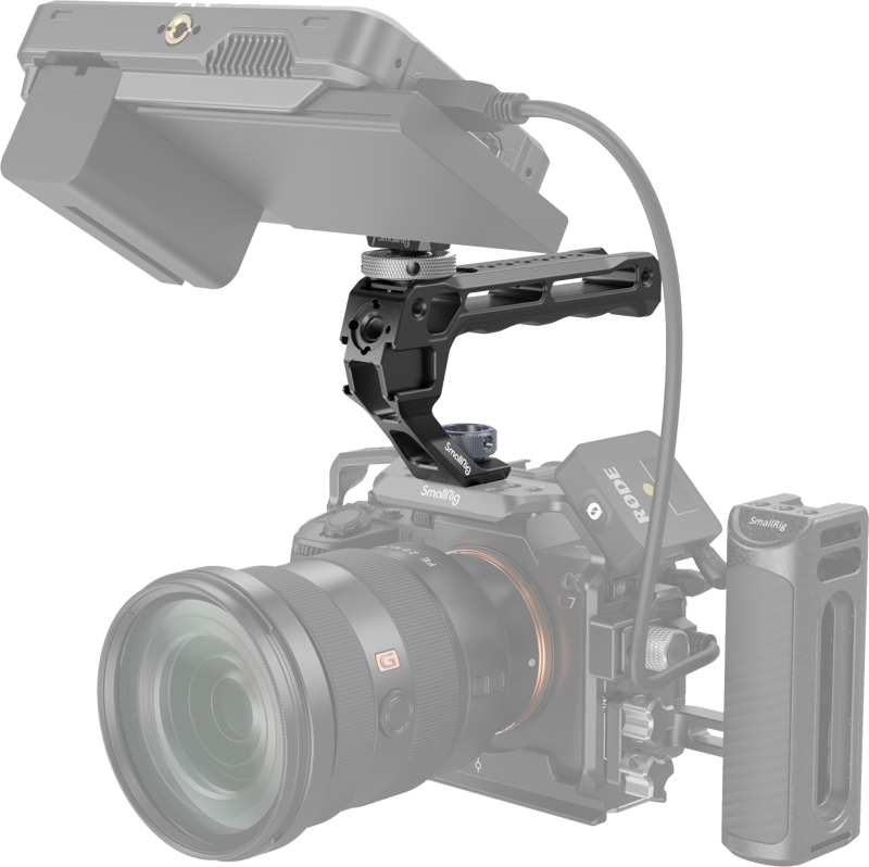 800q-04_131320 SmallRig 5322 Top Handle kit with Monitor Support Kit