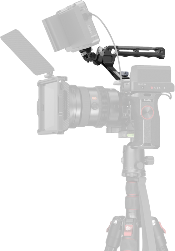 800q-04_131321 SmallRig 5323 Top Handle kit with Monitor Support Kit