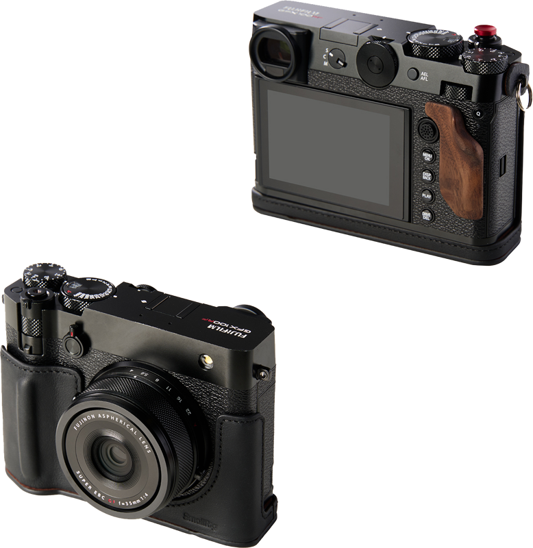 800q-04_132782 SmallRig 5267 Leather Case Kit for FUJIFILM GFX100RF Black