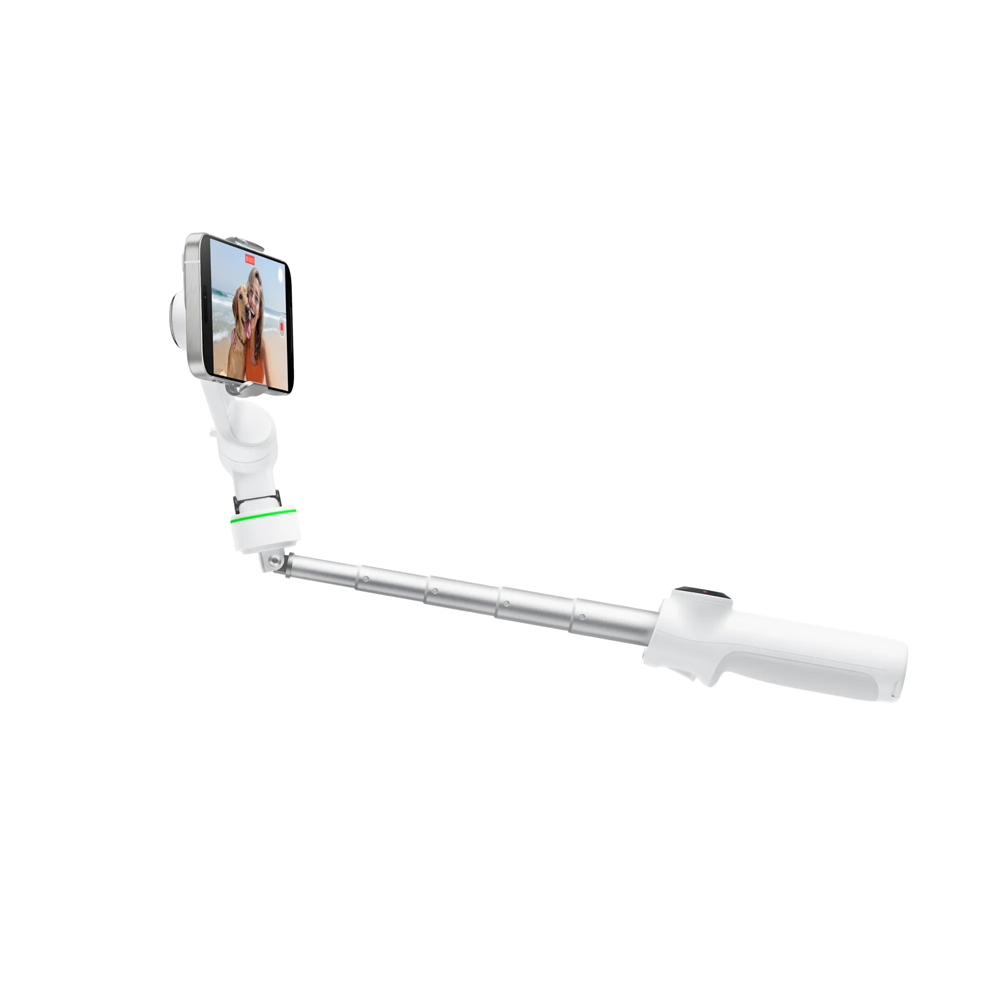Insta360 Flow 2 Pro Standard White_0002_Layer 12 Insta360 Flow 2 Pro Creator Bundle Summit White -gimbaali
