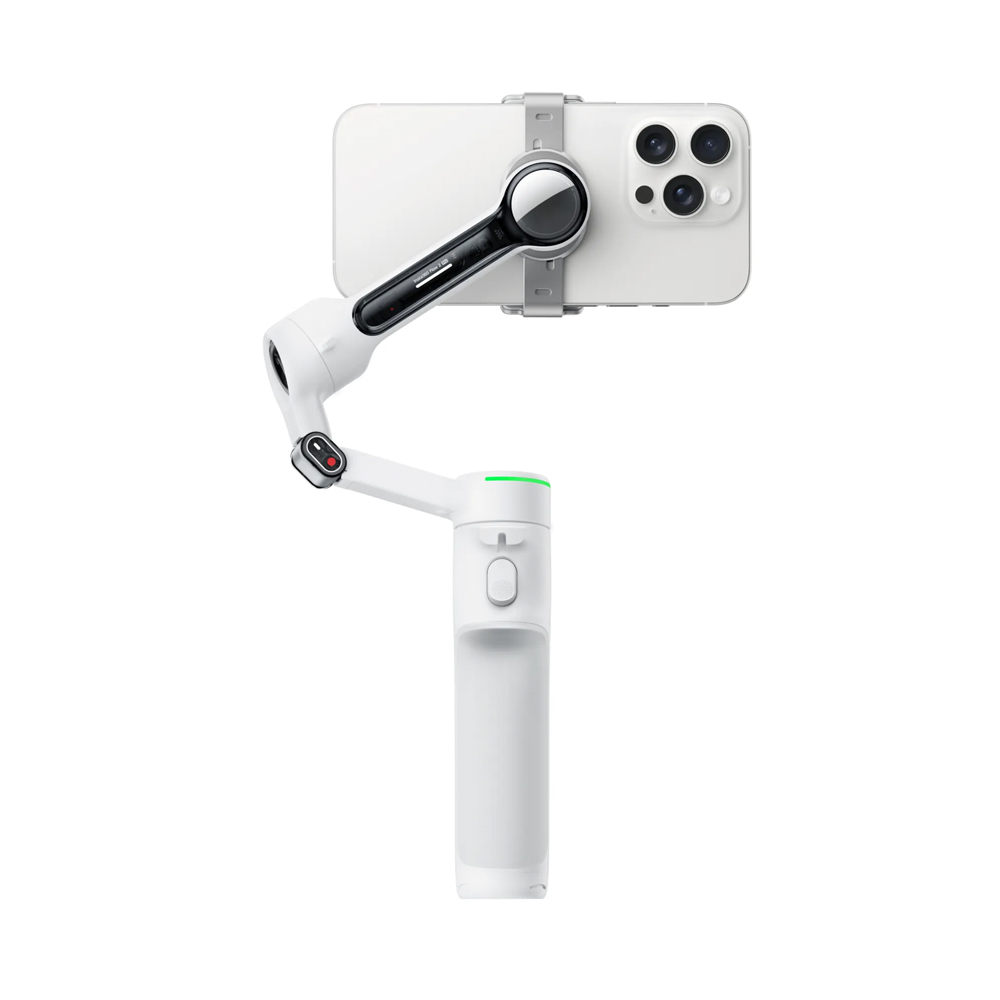Insta360 Flow 2 Pro Standard White_0004_Layer 10 Insta360 Flow 2 Pro Creator Bundle Summit White -gimbaali