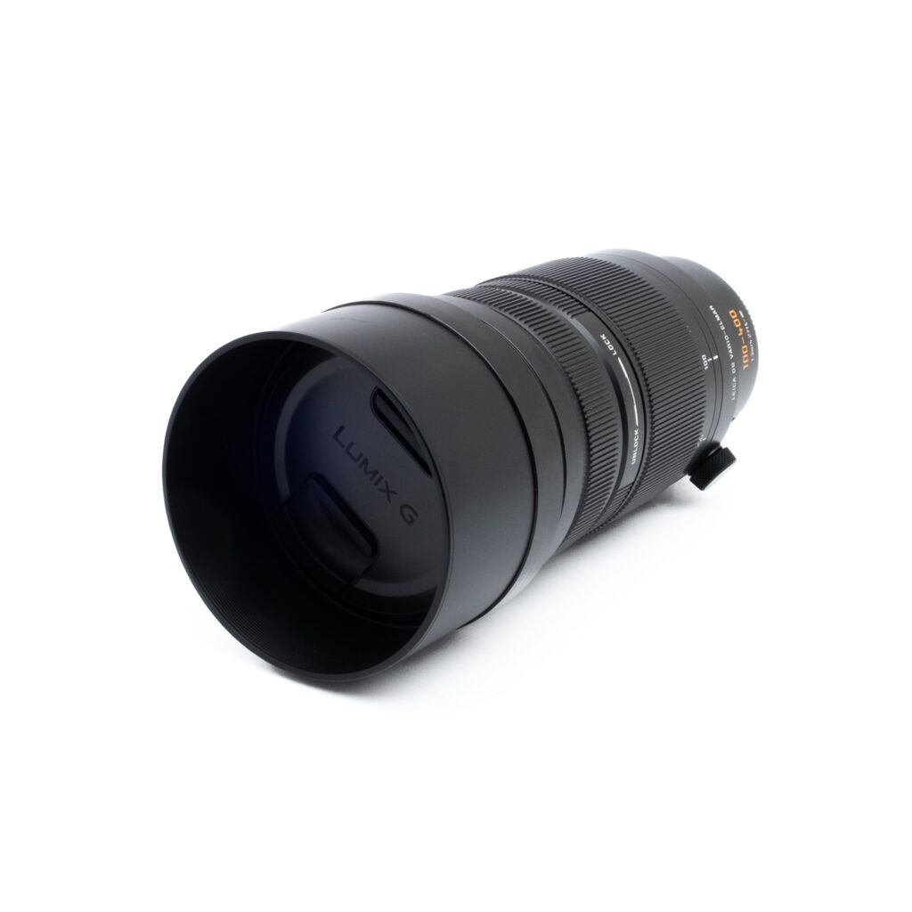Lumix 100-400mm f4-63-3 Panasonic Lumix 100-400mm f/4-6.3 DG OIS (sis. ALV 25,5%) - Käytetty