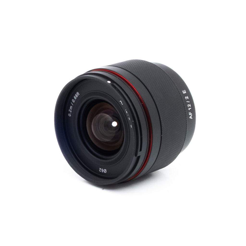 Samyang AF 35mm f2 Sony E-2 Samyang AF 12mm f/2 Sony E - Käytetty