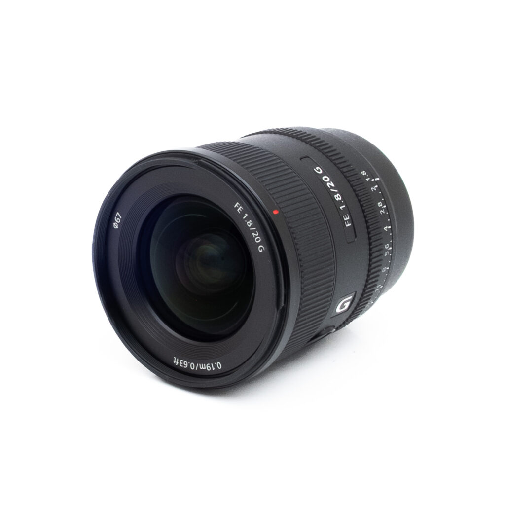 Sony 20mm f18 G-2-2 Sony FE 20mm f/1.8 G (Kunto K5) - Käytetty