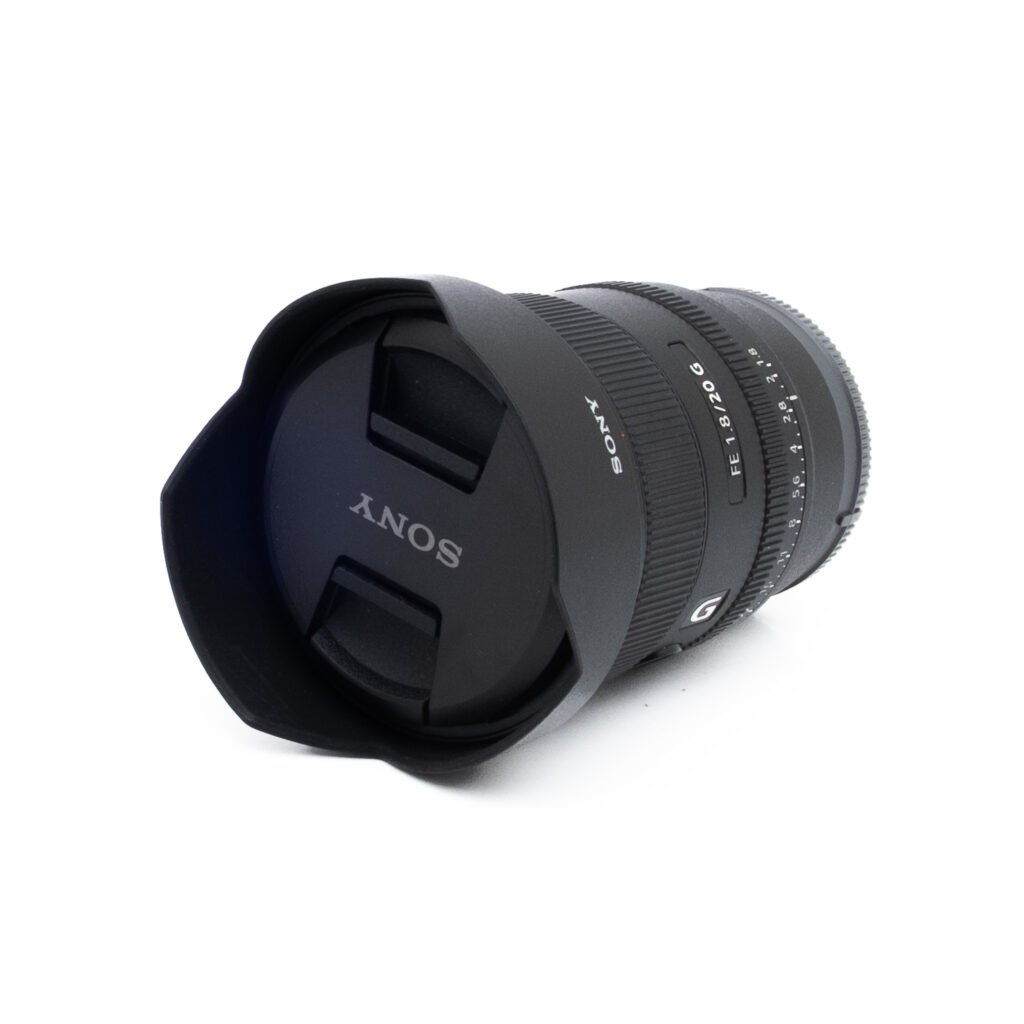 Sony 20mm f18 G-3-2 Sony FE 20mm f/1.8 G (Kunto K5) - Käytetty