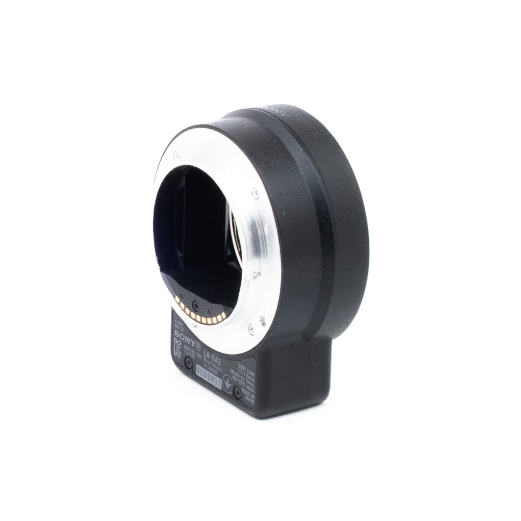 Sony A E Adapter-1 Sony LA-EA3 Mount Converter Sony A - Sony E - Käytetty