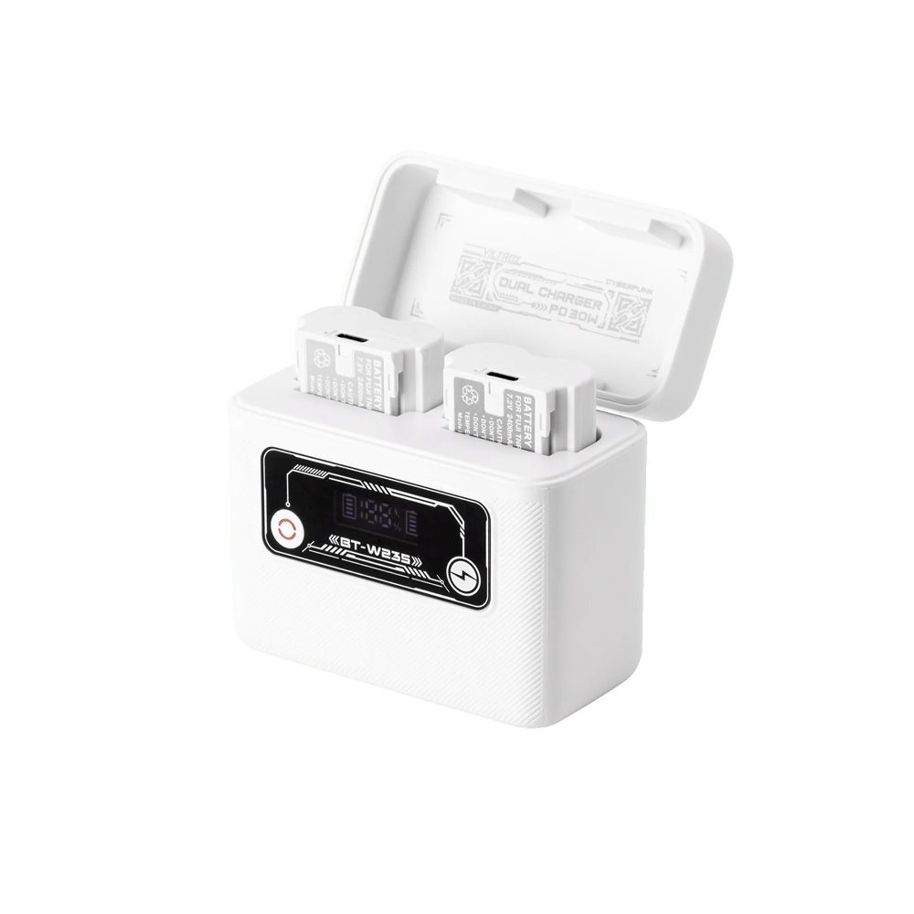 1742476666_494 Viltrox Camera Battery Charging Case Power Bank for Fuji NP-W235