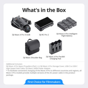 DJI Mavic 4 Pro 512gb Creator Combo (DJI RC 2) -drone