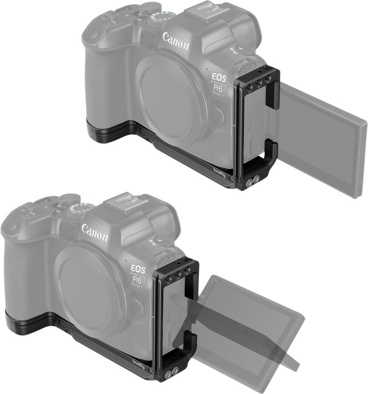 800q-04_122185 SmallRig 4160 L-Shape Mount Plate for Canon EOS R5/ R5C/ R6/ R6 MKII