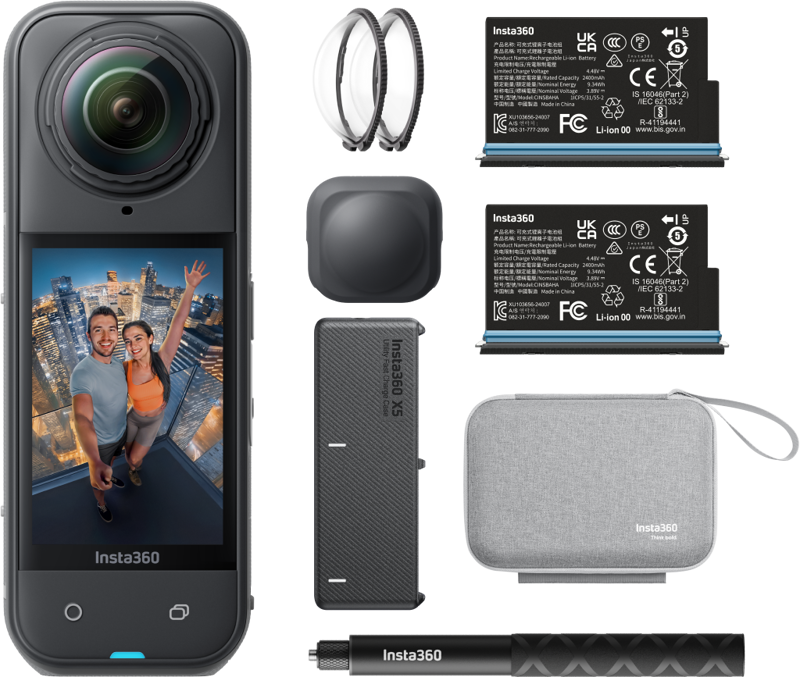 Insta360 X5 Essentials Bundle -360 camera