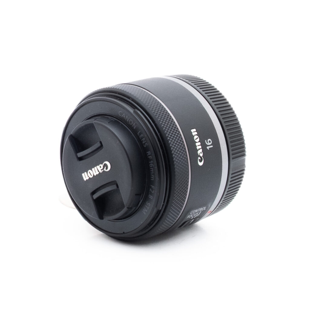 Canon RF 16mm f28 STM-3 Canon RF 16mm f/2.8 STM (Kunto K5, takuu 6kk) - Käytetty