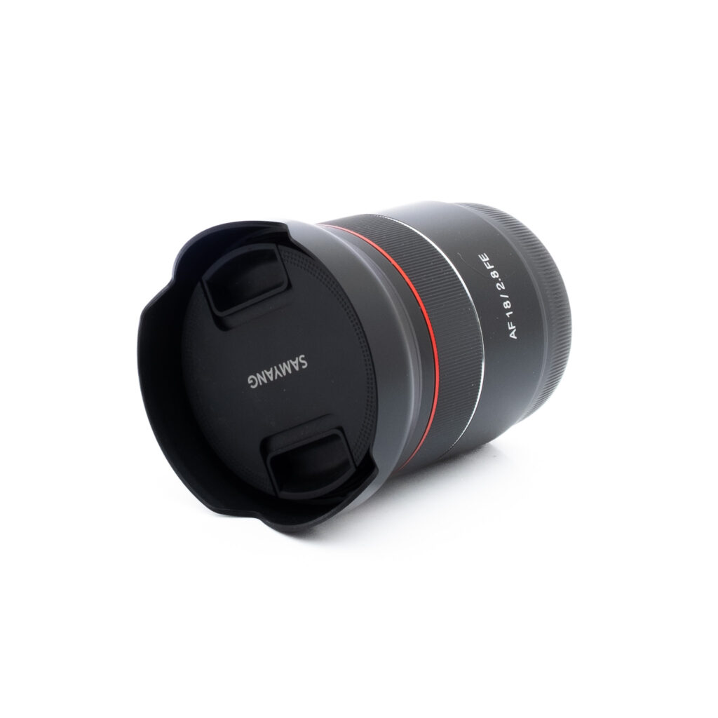 Samyang 18mm f28 Sony-3 Samyang AF 18mm f/2.8 Sony FE (Kunto K5) - Käytetty