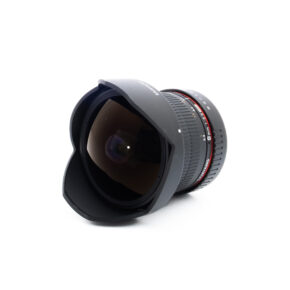Samyang 8mm f35 UMC-2 Samyang 8mm f/3.5 Fisheye CS II Canon EF-S (takuu 6kk) - Käytetty