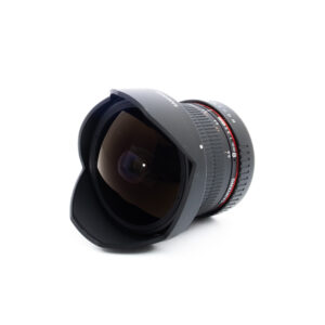 Samyang 8mm f35 UMC-2 Samyang 8mm f/3.5 Fisheye CS II Canon EF-S (takuu 6kk) - Käytetty