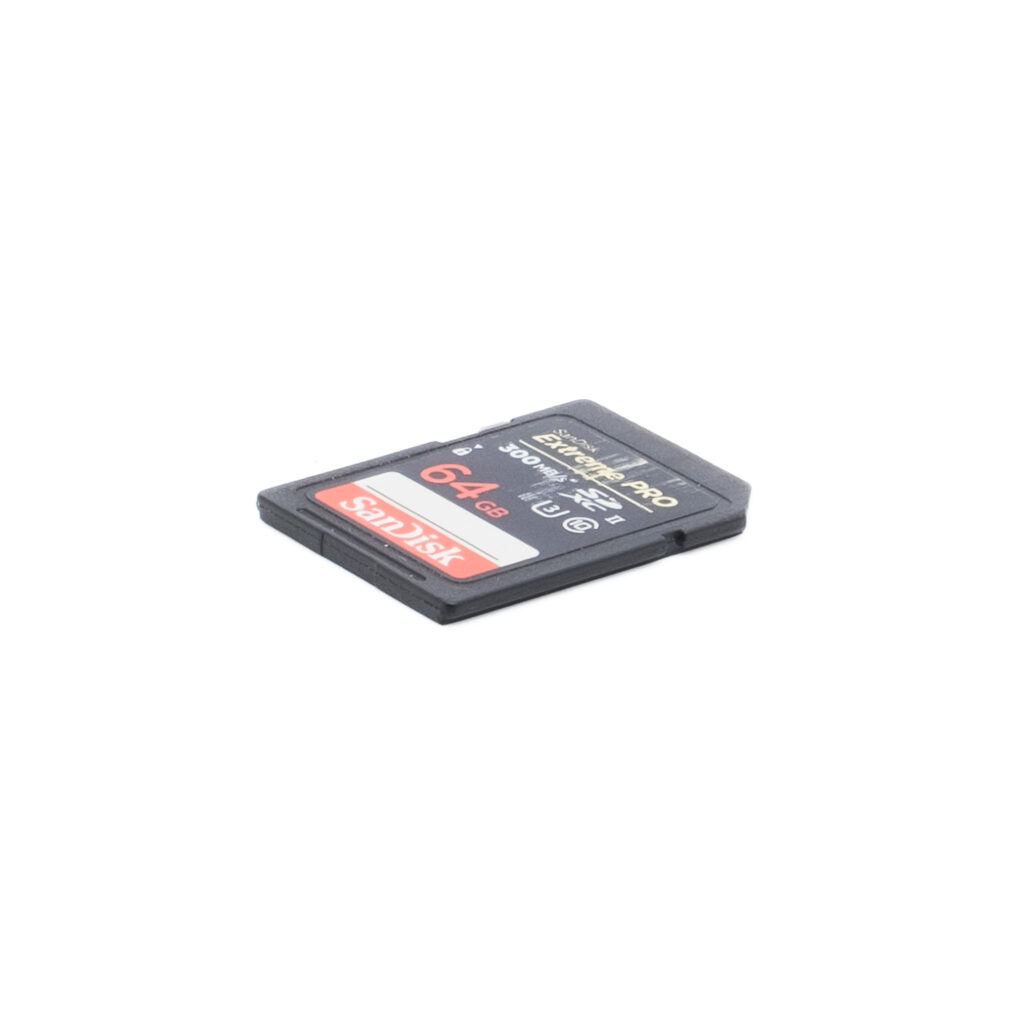 Sandisk 64gb 300mbs SanDisk Extreme Pro 64GB 300MB/s (sis. ALV 25,5%) - Käytetty
