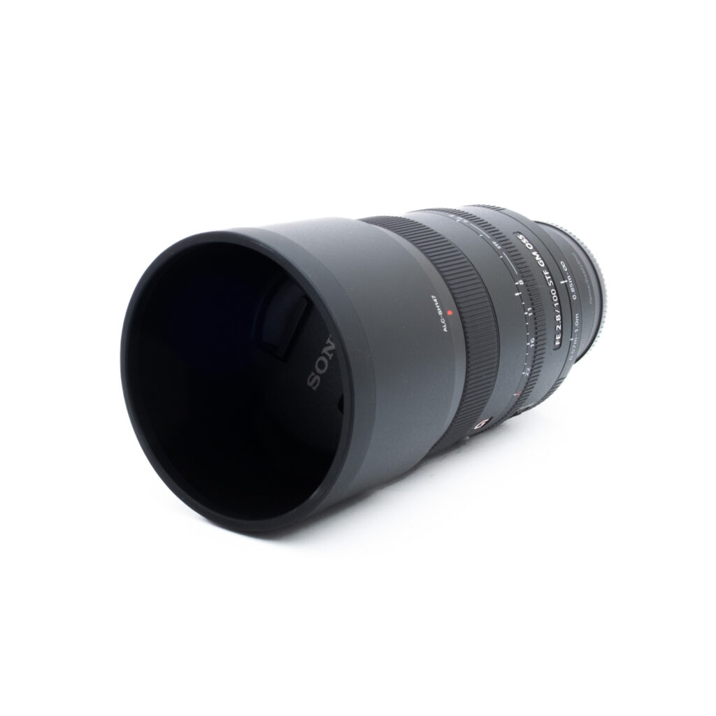 Sony 100mm f28 STF GM OSS-3 Sony FE 100mm f/2.8 STF GM OSS - Käytetty