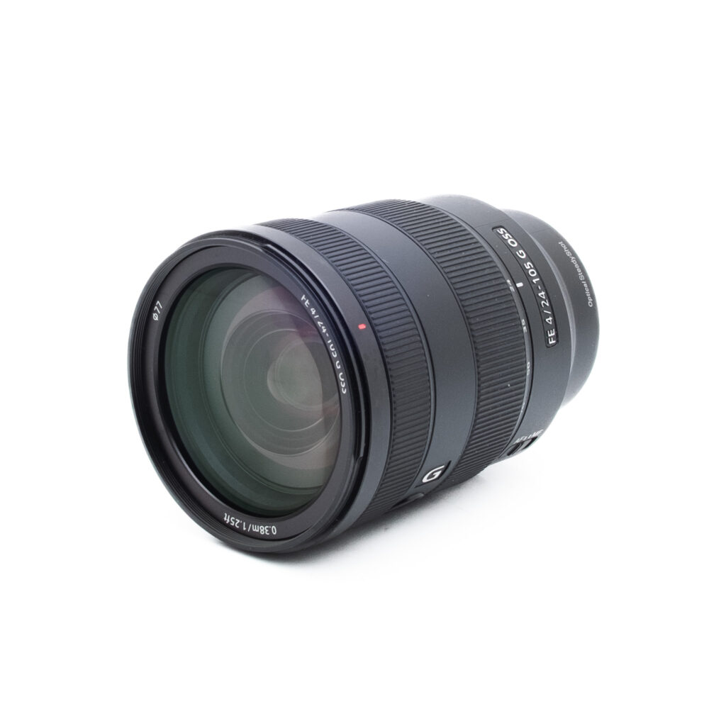 Sony 24-105mm f4 G OSS-2-2 Sony FE 24-105mm f/4 G OSS (Kunto K5, takuu 6kk) - Käytetty