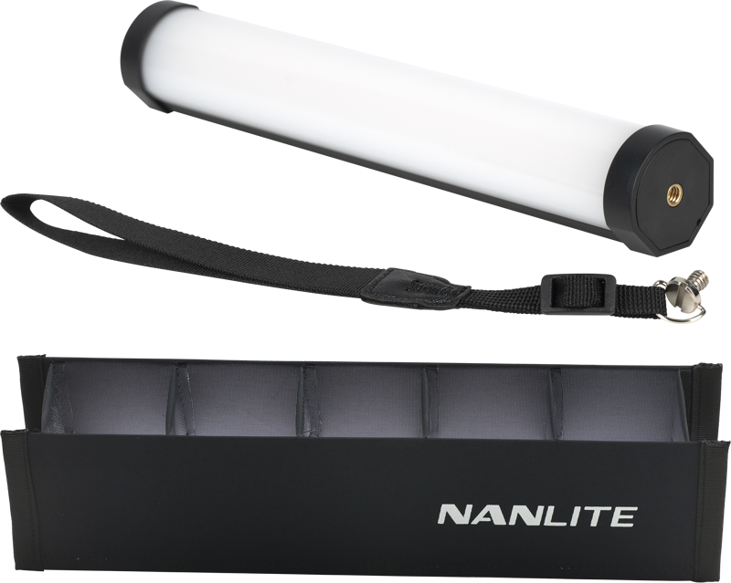 800q-01_121943 Nanlite Kit Nanlite Pavotube II 6C with Eggcrate