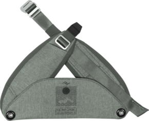 Peak Design Everyday Hip Belt v2 // 29-52 // Sage on pehmustettu, säädettävä harmaa lisävaruste, jossa on metallisoljet, hienovarainen logo, vetoketjullinen tasku ja vahvistetut ompeleet - täydellinen päivittämään jokapäiväistä reppuasi.