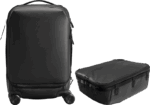 Peak Design Roller Pro Carry-On + Camera Cube V2 X-large, musta