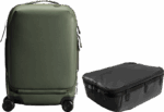 Peak Design Roller Pro Carry-On + Camera Cube V2 X-large, vihreä