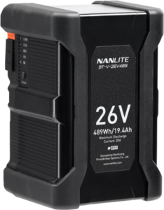 Nanlite battery V-mount 26V 489WH