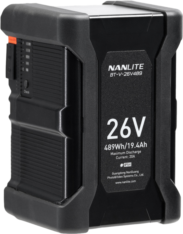 Nanlite battery V-mount 26V 489WH