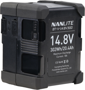 800q-02_127304 Nanlite battery V-mount 14.8V 300WH