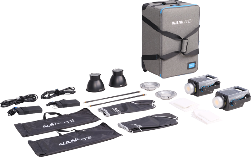 800q-02_128422 Nanlite FC-300B 2-Light Trolley Case Kit